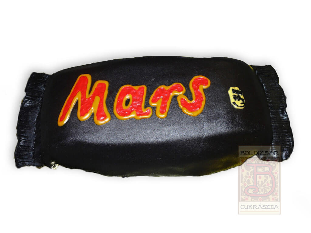 Mars csoki torta